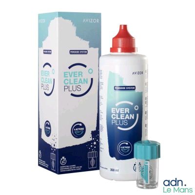 an image of a bottle of ever clean plus next to a box