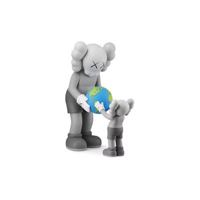 KAWS The promise (Grey), 2022 Sculpture en vinyle moulé pein…