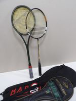 BADMINTON : Lot de x2 raquettes, d'occasion, vendues en l'ét… (photo 2)