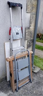 Escabeau Pliable 2 Marches Pour Enfants - Stable Et Antidérapant Pour Salle De Bain, Cuisine Et Apprentissage