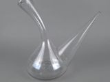 side view of a vase showing the conical shape
