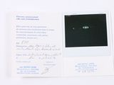 a card with a picture of a diamond on it