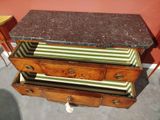 three drawers that are stacked on top of each other
