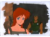 an image of a cartoon of a woman and a man standing next to each other