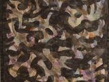 an image of a painting of a black and brown pattern