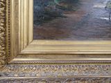 a picture of a painting on the wall of a building