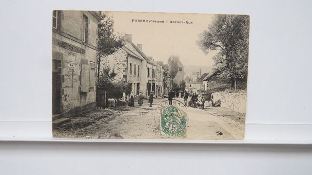 Fursac : Grande-Rue. TBE. Rare !!!