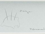 a picture of a drawing of a cat with needles on it