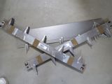 a picture of a model of a plane on a floor