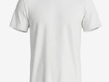 a white v - neck t - shirt on a white background