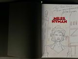 a book with a drawing of a woman on it