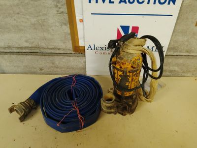 Pompe immergée monophasée pour eau claire ATLAS COPCO XEDA 0…