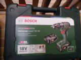 Kit de perceuse-visseuse à percussion sans fil Bosch 18 V avec batterie et chargeur