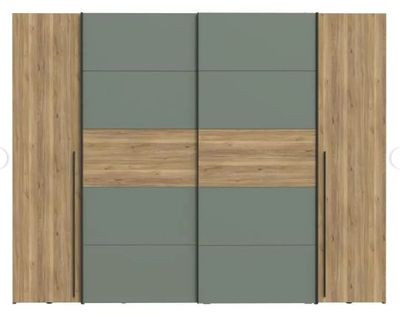 an image of a drawing of a sliding door with two doors