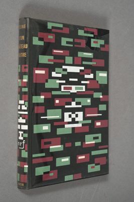 an image of a book with a pixel pattern on the cover