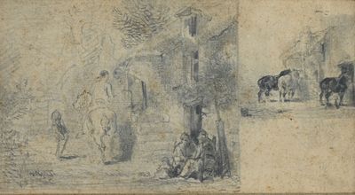 Attribué à Jules Jacques VEYRASSAT (1828-1893)