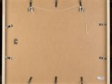 a picture of a picture hanging on a wall with clips