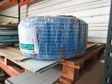 a large box on top of a pallet in a warehouse