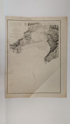 a drawing of a map on the wall of a room