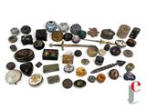 a lot of different items that are on a white surface