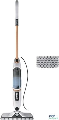 a close up of a steam mop with a cord attached to it