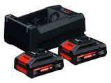chargeur Black & Decker avec deux batteries