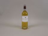 a bottle of wine that is sitting on a table