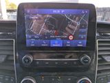 a picture of a car dashboard with a gps device