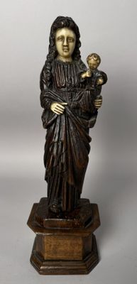 Vierge à l'enfant, école coloniale hispanique du XVIIe ou XV…