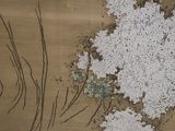 a picture of a painting on the wall of a building