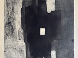 une image représentant une peinture en noir et blanc avec un carré au centre
