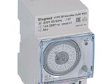 a close up of a timer on a white background