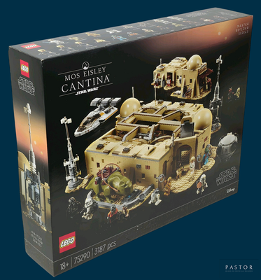 a box that has a lego star wars set in it