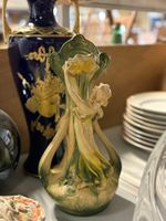 Lot comprenant : important vase blanc, coupe en cristal, lam… (photo 5)