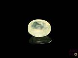 an image of a glowing moon on a black background