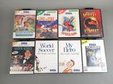 many video games that are on the table