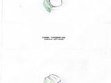 sketches of a ring with a green stone in the middle