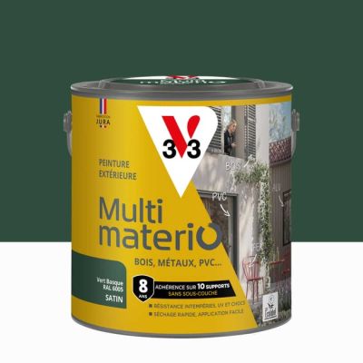 une bombe de peinture multi-matériaux sur fond blanc