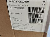 a cardboard box with a barcode on the side of it