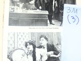 un livre avec des photos de personnes et une affiche dessus