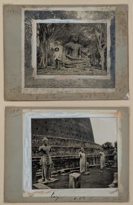 Photographe non identifié. île de Ceylan, Anuradhapura.