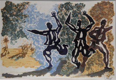 Jean LURÇAT (1892-1966), Le conflit. - Photo 1