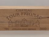an image of a wooden box with a wine label on it