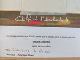 a picture of a business card with a picture on it