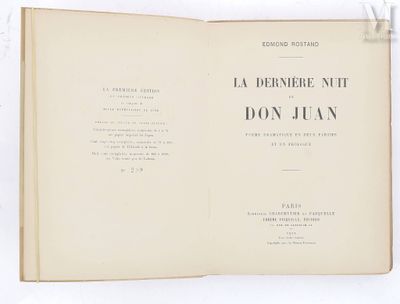 an open book with a black and white title on it