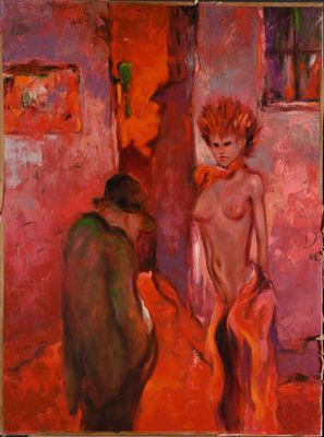 Gilbert PECOUD (né en 1951) La rencontre