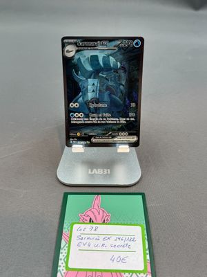 Pokemon : Sarmurai EX, 246/182 Ultra Rare Secrete Ev4 - Bon …