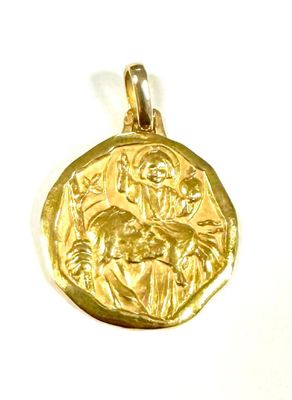 une image représentant une pièce d'or sur laquelle figure Jésus