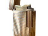 a lighter that is made out of wood and has a lighter inside of it