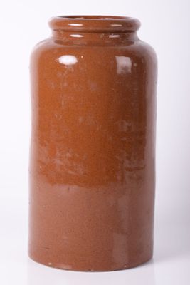 BOURDON FRERES pot en grès Hauteur : 28 cm